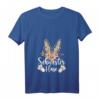 Damen Osterhase Leo Look T-Shirt im Partnerlook – Lustiges Osteroutfit für Frauen, Schwester, Tante, Oma & Mutter zum Osternest-Suchen