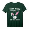 Frohe Ostern Deko & Osterhasen Kostüm mit Maske - Lustiges Oster T-Shirt & Geschenke für Männer und Frauen