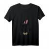 Damen Frohe Ostern T-Shirt mit Osterhase und V-Ausschnitt – Perfektes Osterdesign für Frauen, Männer, Kinder & Familie