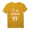 Hungriger Hase Oster T-Shirt Partnerlook - Lustiges Familienoutfit für Ostern, Ostereiersuche & Osternest Suche