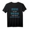 DDR GDR UdSSR Ostalgie Ostdeutschland T-Shirt mit Staatswappen - Perfekt für Ostdeutsche, NVA Veteranen & DDR Fans zum HapDeer