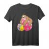 Oster Faultier Ostereier faul T-Shirt für Kinder – Lustiges Osteroutfit & Faultier Geschenk für Kids zum Osterfest, Geburtstag oder Weihnachten