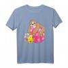 Oster Faultier Ostereier faul T-Shirt für Kinder – Lustiges Osteroutfit & Faultier Geschenk für Kids zum Osterfest, Geburtstag oder Weihnachten