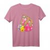 Oster Faultier Ostereier faul T-Shirt für Kinder – Lustiges Osteroutfit & Faultier Geschenk für Kids zum Osterfest, Geburtstag oder Weihnachten