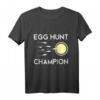 Eiersuche Champion Lustiges Papa Ostern Schwangerschaft Ankündigung T-Shirt - Perfektes Osterkostüm & Geschenk für Erwachsene, Familien & Freunde