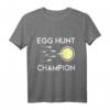 Eiersuche Champion Lustiges Papa Ostern Schwangerschaft Ankündigung T-Shirt - Perfektes Osterkostüm & Geschenk für Erwachsene, Familien & Freunde