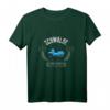 Kinder Blaue Schwalbe Spruch T-Shirt mit 2-Takt Power - Vintage DDR Moped Kultdesign für Papa & Opa als Geschenk