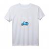 Kinder Blaue Schwalbe Spruch T-Shirt mit 2-Takt Power - Vintage DDR Moped Kultdesign für Papa & Opa als Geschenk