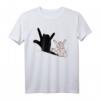 Lustiges Osterhase Heavy Metal Pommesgabel T-Shirt mit Hasenohren – Perfekt für Osterfeiern, Karneval & als Geschenk für Fans
