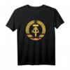 DDR Wappen T-Shirt – Deutsche Demokratische Republik Fahne & Emblem als Geschenk für Ostdeutschland Fans & Nostalgiker