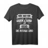 Hüte Dich Vor Sturm & Wind & Ossis Die In Rage Sind T-Shirt – Witziges Ostdeutschland Meme Shirt mit Spruch für Freizeit und Statement