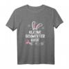 Damen Oster T-Shirt Kleine Schwester Hase – Lustiger Partnerlook für Ostern, Ostereiersuche & Osternest Suche