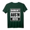 Straight Outta DDR T-Shirt - Ostalgie & NVA FDJ Design für Ostdeutsche, Sachsen, Berlin & mehr