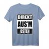 Straight Outta DDR T-Shirt - Ostalgie & NVA FDJ Design für Ostdeutsche, Sachsen, Berlin & mehr