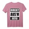 Straight Outta DDR T-Shirt - Ostalgie & NVA FDJ Design für Ostdeutsche, Sachsen, Berlin & mehr