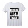 Straight Outta DDR T-Shirt - Ostalgie & NVA FDJ Design für Ostdeutsche, Sachsen, Berlin & mehr