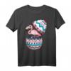 Osterei Flamingo T-Shirt - Buntes Ostergeschenk für Frohe Ostern, Kinder & Erwachsene, Perfekt für die Ostereiersuche und Familienfeiern