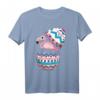 Osterei Flamingo T-Shirt - Buntes Ostergeschenk für Frohe Ostern, Kinder & Erwachsene, Perfekt für die Ostereiersuche und Familienfeiern