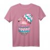 Osterei Flamingo T-Shirt - Buntes Ostergeschenk für Frohe Ostern, Kinder & Erwachsene, Perfekt für die Ostereiersuche und Familienfeiern