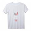 Damen Osterhase T-Shirt mit V-Ausschnitt – Lustiges Partnerlook Outfit für Familie, Frau & Freundin, perfektes Ostergeschenk