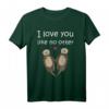 Otter Love Partner Liebe Valentinstag T-Shirt für Paare – Romantisches Geschenk für Verliebte