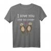 Otter Love Partner Liebe Valentinstag T-Shirt für Paare – Romantisches Geschenk für Verliebte