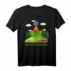 Pachycephalosaurus Dino Jurassic Landschaft Vulkan T-Shirt – Buntes Dinosaurier Motiv für Fossil-Jagd, Museen & Dinosaurier-Fans
