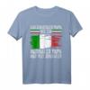 Italiener Papa T-Shirt mit Flagge – Perfektes Vatertagsgeschenk für Italienliebhaber & Rom-Fans