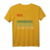 Herren Retro Papa Spruch Vatertag T-Shirt – Humorvolles Geschenk für Papa zum Geburtstag oder Vatertag