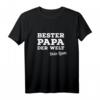 Herren Bester Papa der Welt T-Shirt mit Namen Liam – Perfektes Geschenk zum Geburtstag, Vatertag & Weihnachten für den stolzen Vater
