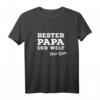 Herren Bester Papa der Welt T-Shirt mit Namen Liam – Perfektes Geschenk zum Geburtstag, Vatertag & Weihnachten für den stolzen Vater