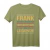 Frank Personalisiertes Geschenk Papa Vater Männer T-Shirt mit Spruch – Perfekt für Weihnachten, Geburtstag & Junggesellinnenabschied