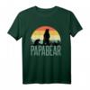 Lustiges HapDeer Papa T-Shirt - Vintage Papa Bear Design, Vatertag & Geburtstagsgeschenk für Papa oder Ehemann