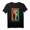 Bester Papa der Welt Geburtstags- & Vatertagsgeschenk - Retro Vintage Papa T-Shirt für Männer