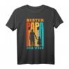 Bester Papa der Welt Geburtstags- & Vatertagsgeschenk - Retro Vintage Papa T-Shirt für Männer