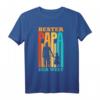 Bester Papa der Welt Geburtstags- & Vatertagsgeschenk - Retro Vintage Papa T-Shirt für Männer