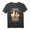Seidenhühner Papa Vater Vatertag Huhn Seidenhuhn T-Shirt – Perfektes Geschenk für Hühnerliebhaber, Landwirte & Hühnerbesitzer