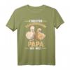 Seidenhühner Papa Vater Vatertag Huhn Seidenhuhn T-Shirt – Perfektes Geschenk für Hühnerliebhaber, Landwirte & Hühnerbesitzer