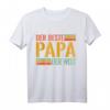 Herren Vatertag Herrentagsgeschenk - Bester Papa der Welt T-Shirt für Männer, Väter & den besonderen Tag