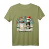 Mein erstes Weihnachten als Papa Bierglas T-Shirt - Lustiges Weihnachtsgeschenk für frischgebackene Väter
