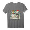 Mein erstes Weihnachten als Papa Bierglas T-Shirt - Lustiges Weihnachtsgeschenk für frischgebackene Väter