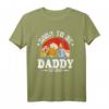Mens Soon To Be Daddy 2024 Retro Schwangerschaftsankündigung Papa T-Shirt – Lustiges Geschenk für Babyparty, Vatertag & Schwangerschaftsankündigung