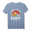 Mens Soon To Be Daddy 2024 Retro Schwangerschaftsankündigung Papa T-Shirt – Lustiges Geschenk für Babyparty, Vatertag & Schwangerschaftsankündigung