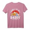 Mens Soon To Be Daddy 2024 Retro Schwangerschaftsankündigung Papa T-Shirt – Lustiges Geschenk für Babyparty, Vatertag & Schwangerschaftsankündigung
