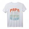 Herren Papa T-Shirt - Der Mann Der Mythos Die Legende Lustiges Vatertag Geschenk für den besten Papa