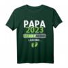 Ich Werde Papa Baby Ankündigung T-Shirt - Lustiges Papa Loading 2023 Shirt für Vatertag, Weihnachten & Schwangerschaftsfreude