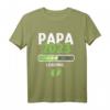 Ich Werde Papa Baby Ankündigung T-Shirt - Lustiges Papa Loading 2023 Shirt für Vatertag, Weihnachten & Schwangerschaftsfreude