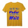 Herren Papa Geschenk Weihnachten & Vatertag - Lustiges T-Shirt mit Familienmotiv für den besten Vater