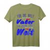 Herren Papa Geschenk Weihnachten & Vatertag - Lustiges T-Shirt mit Familienmotiv für den besten Vater