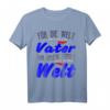 Herren Papa Geschenk Weihnachten & Vatertag - Lustiges T-Shirt mit Familienmotiv für den besten Vater